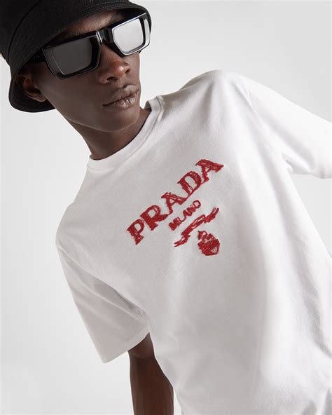 prada heren t shirt|Prada tops for men.